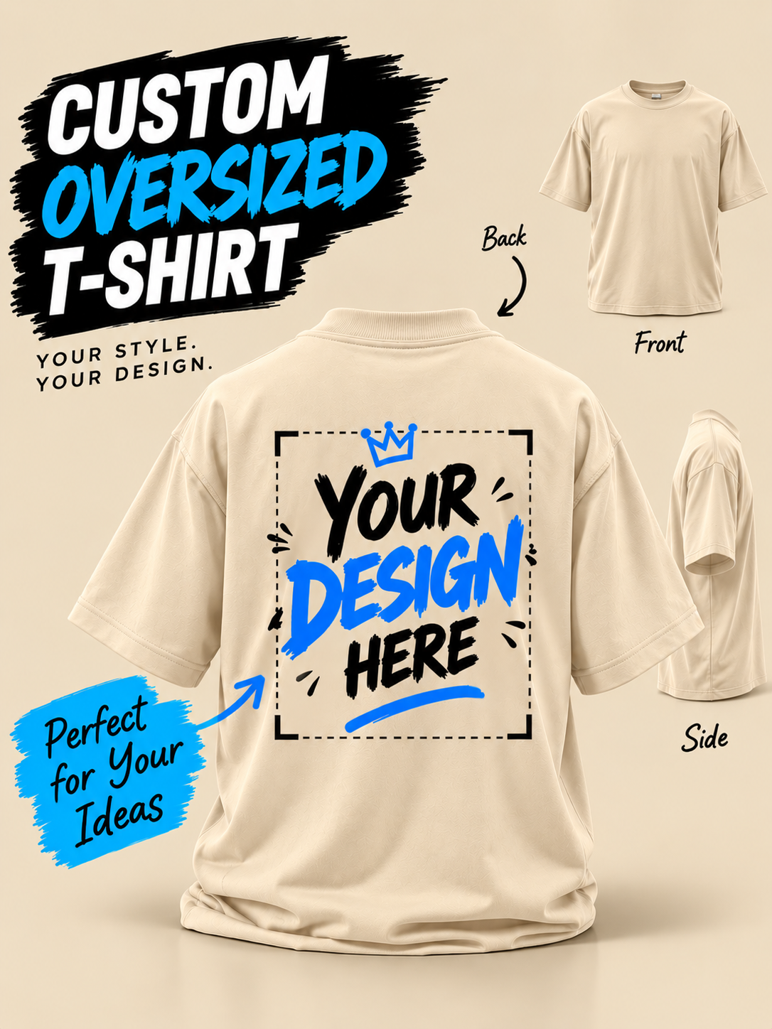 Oversized Tshirt design