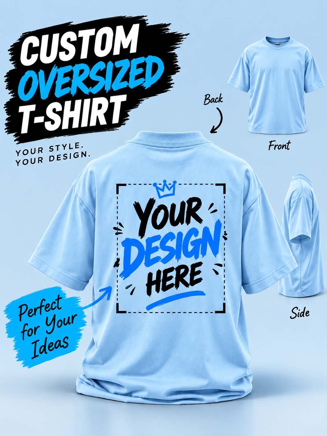 Oversized Tshirt design