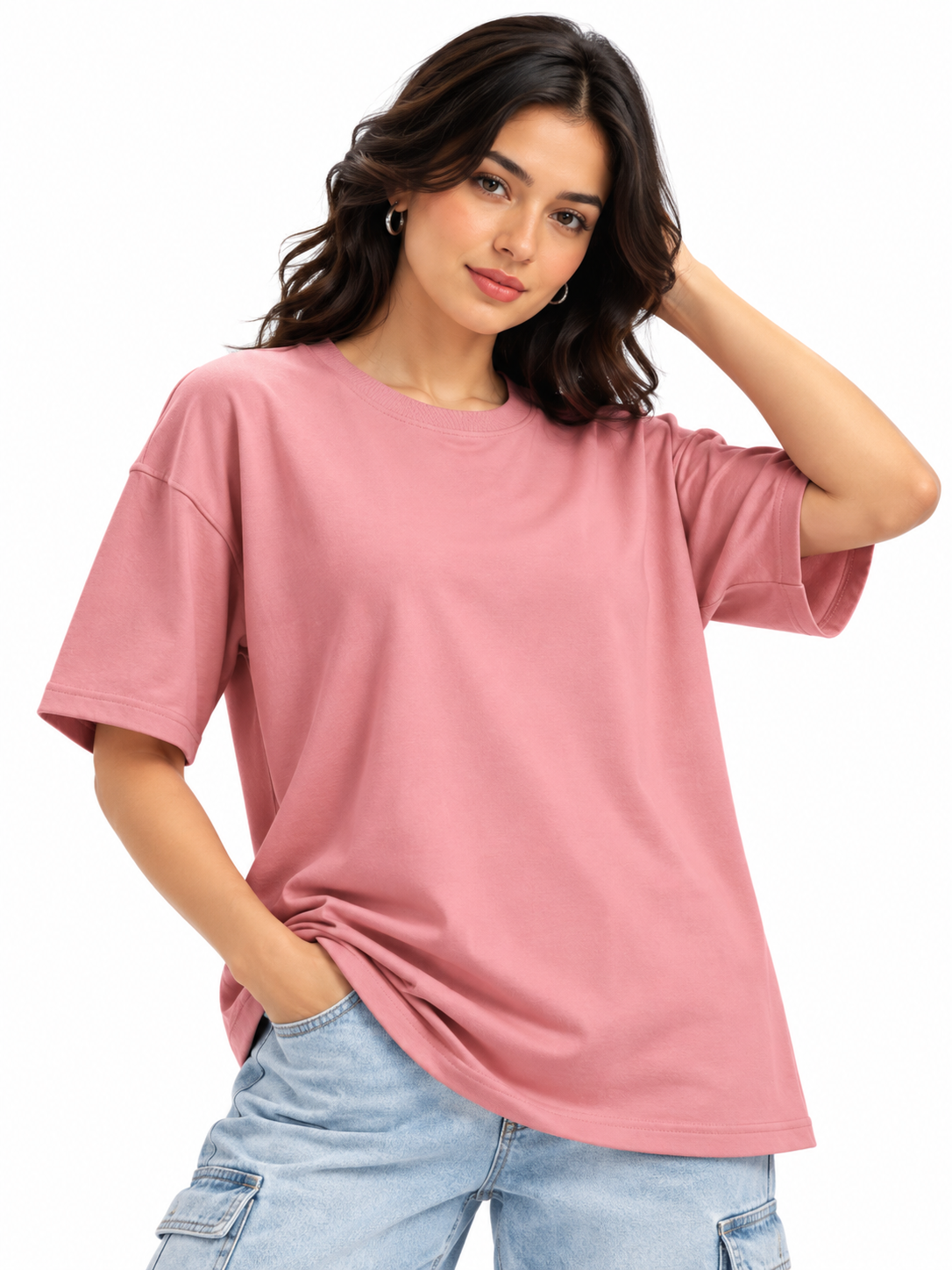 Oversize T-shirt-pink