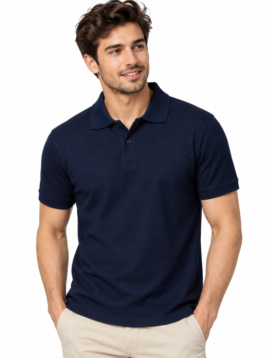 polo shirt - navy blue